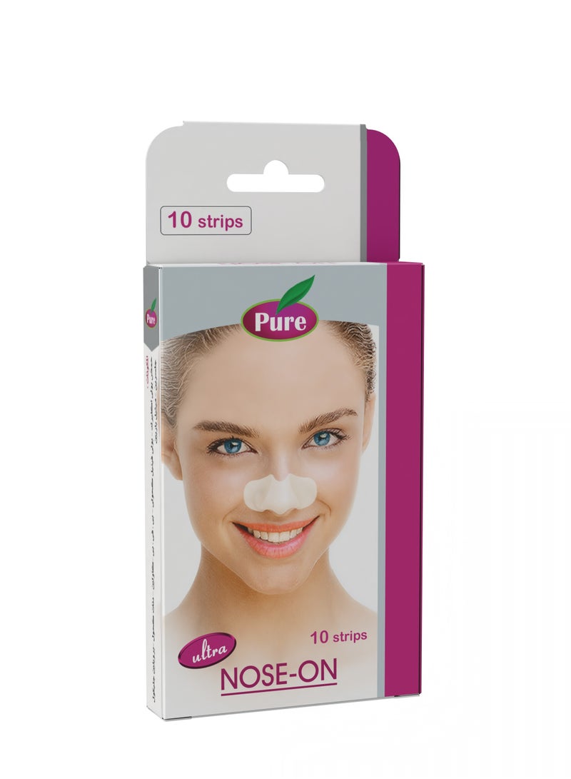 بيور شرائط بيور لتنظيف مسام الأنف أبيض - 10 شريط - Image 3